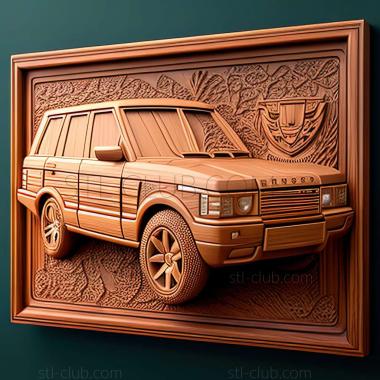 3D model Range Rover p38 (STL)